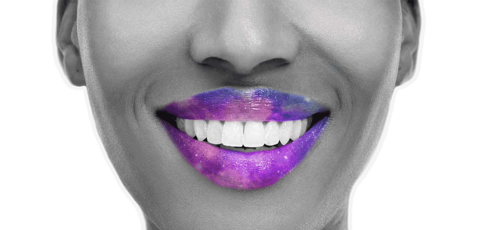 Face outline w 3 Galaxy Dental